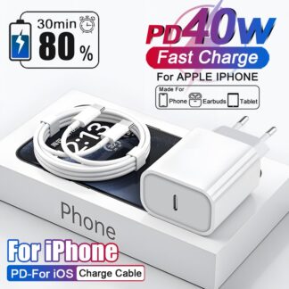 33W Turbo Charger EU Fast Charge Power Adapter 6A Type C Cable for All Type-C Smartphone Fast Charger Original Turbo Charge