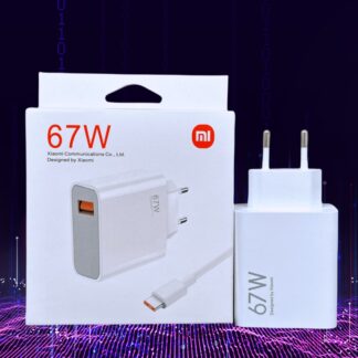 67W 6A Ultra Fast EU USB Charger For  13 14T 15 Redmi Note 10 11 12T 13 14 Pro POCO X6 F7 Type C Cable Turbo Quick Charger