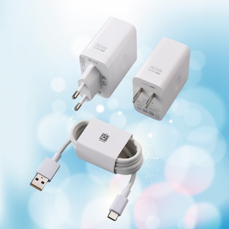 Original Vivo / iQOO 80W Super Flash Charger with 6A Type-C Cable | Fast Charging for Vivo X80, iQOO Neo6, V27 Pro & More