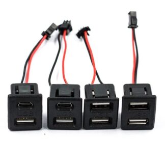 3 In 1 Micro USB Type C Charger Cable Multi Usb Port Multiple Usb Charging Cord Usbc Mobile Phone Wire For ios/Android/Type-C