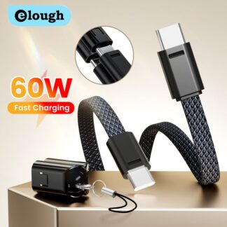 6A Extra Long Data Cable Nylon USB C Fast Charging Cable For    Data Wire Cord Charger Cables 1m/2m/3m/5m/8m