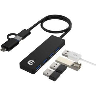 Type C USB C HUB High Speed 4 Port Multi Splitter Adapter OTG For Lenovo HUAWEI